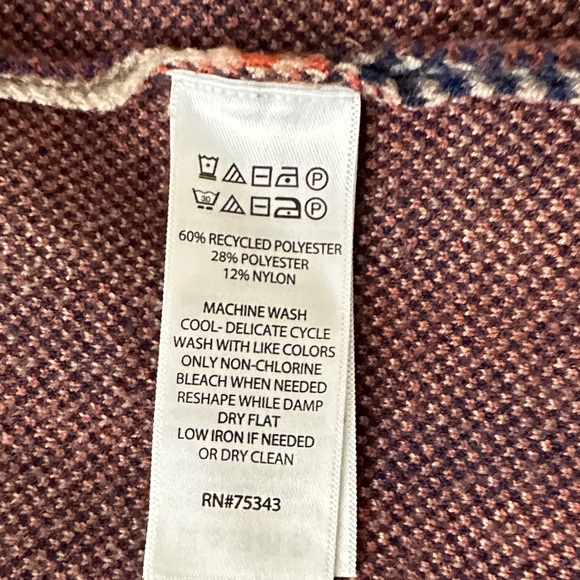 Christian Siriano Plaid Hooded Jacket - Purple, Red, White womens size M - Picture 6 of 6